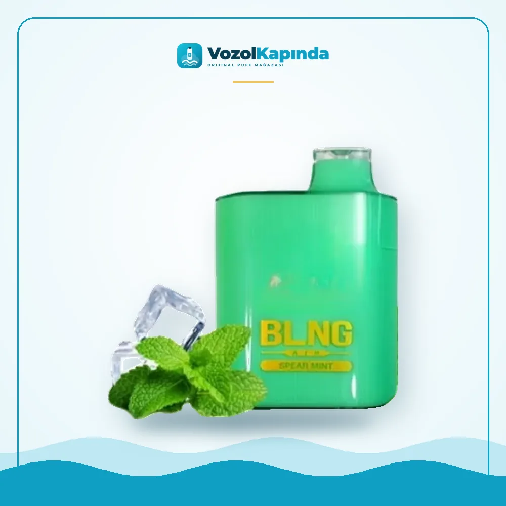 BLNG Air 6000 Spear Mint Puff Sipariş BLNG Air 6000 Spear Mint Puff satın al, Vozol Kapında