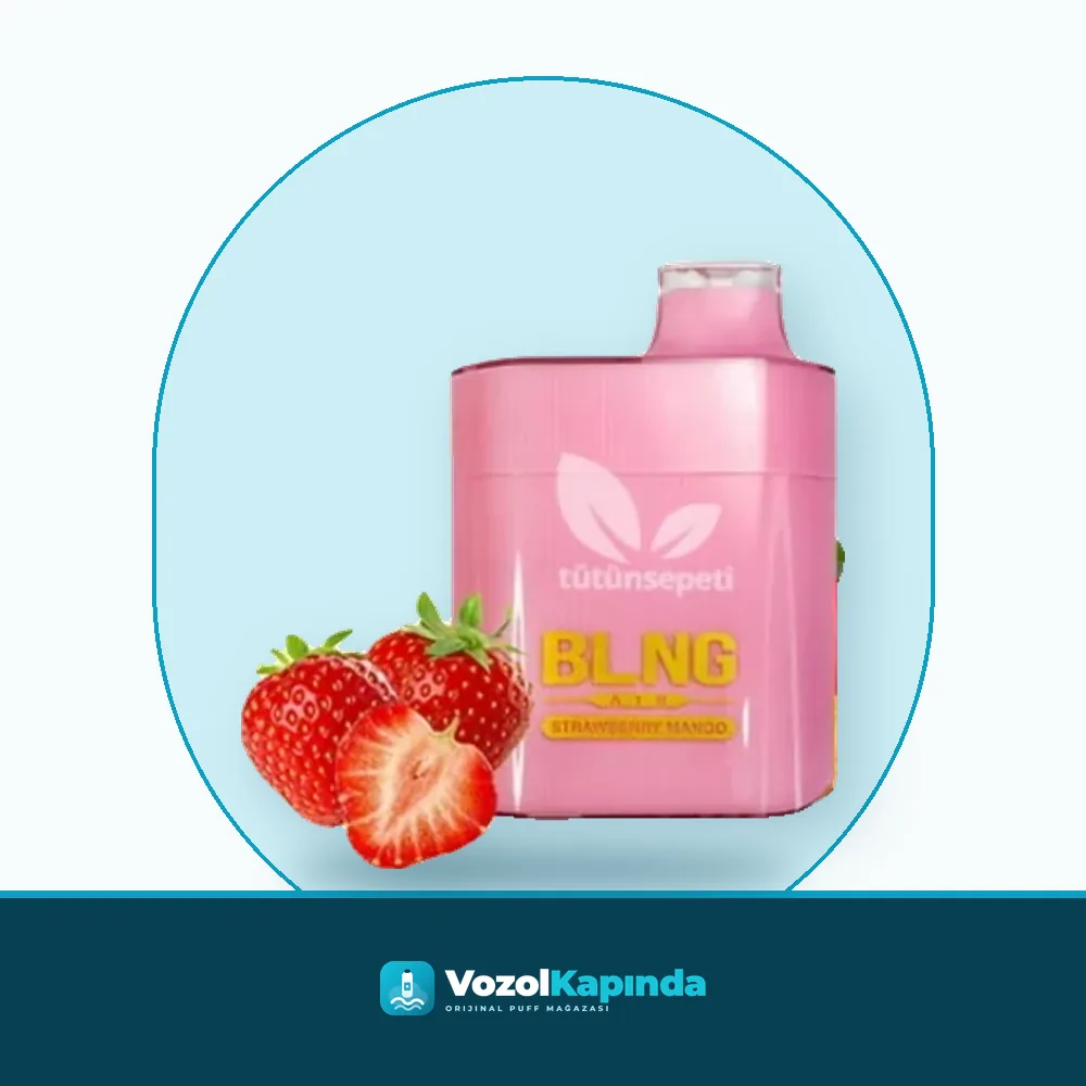 BLNG Air 6000 Strawberry Mango Puff Çilek ve Mango paket görünümü