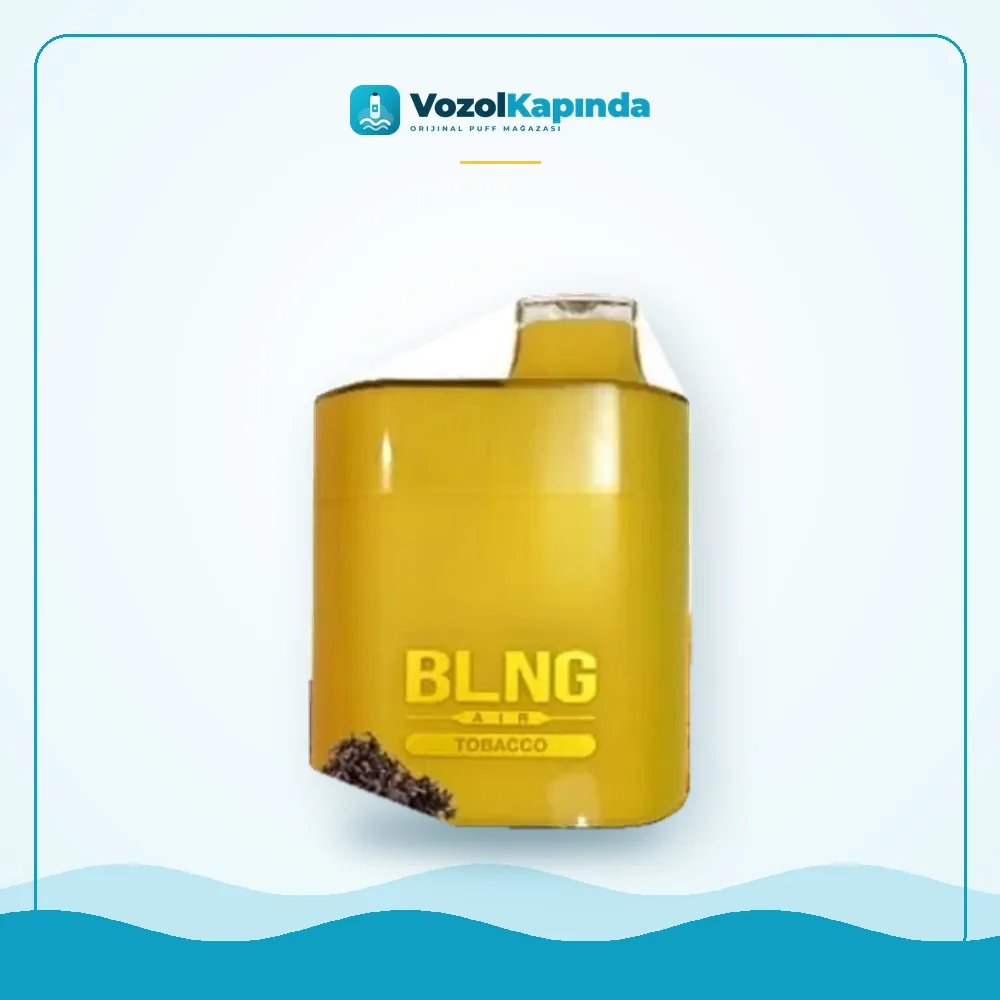 BLNG Air 6000 Tobacco Puff Tatlı Doğal Tütün aromalı satın al, Vozol Kapında