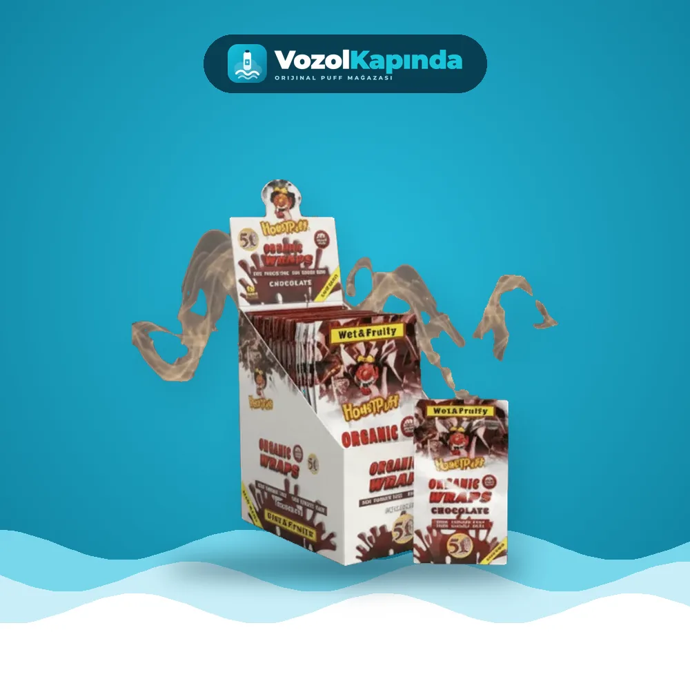 Honeypuff Organic Wraps Kağıt Chocolate satın al, Vozol Kapında