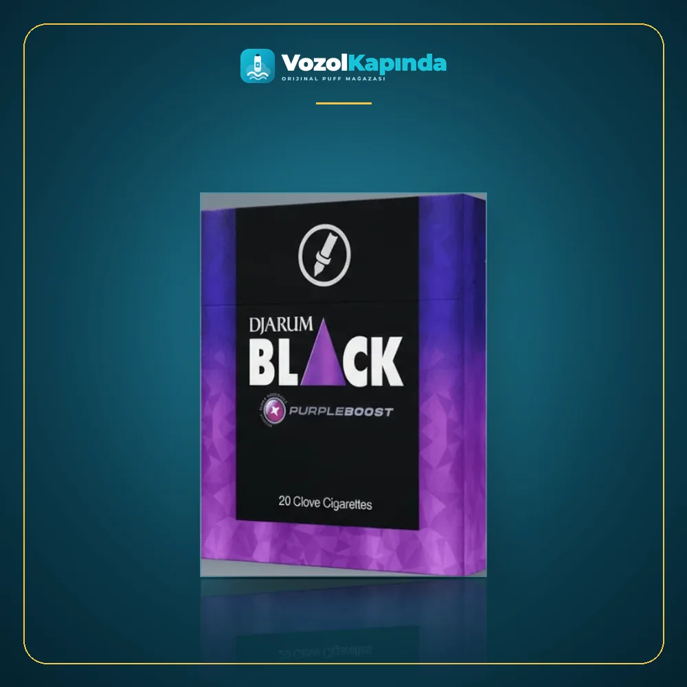 Djarum Purple Boost Sigara Orman Meyveleri ve Karanfil ön yüz görseli, orijinal ambalaj