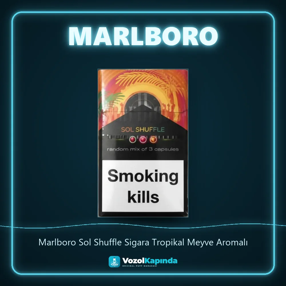 Marlboro Sol Shuffle Sigara Tropikal Meyve Aromalı Sipariş Bilgileri Marlboro Sol Shuffle Sigara Tropikal Meyve Aromalı sipariş avantajları: kapıda ödeme ve gizli paket