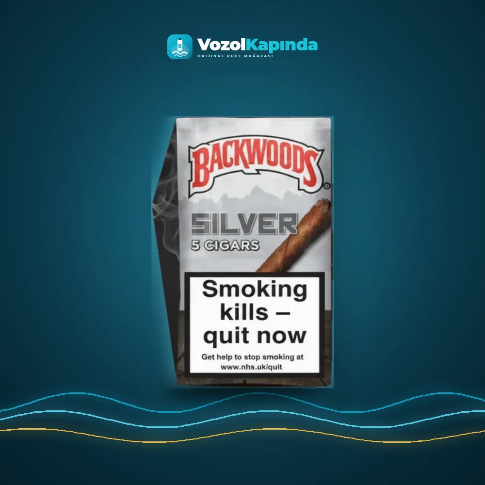Backwoods Silver Islak Puro Kahve Ve Votka Aromalı Puro satın al, Vozol Kapında