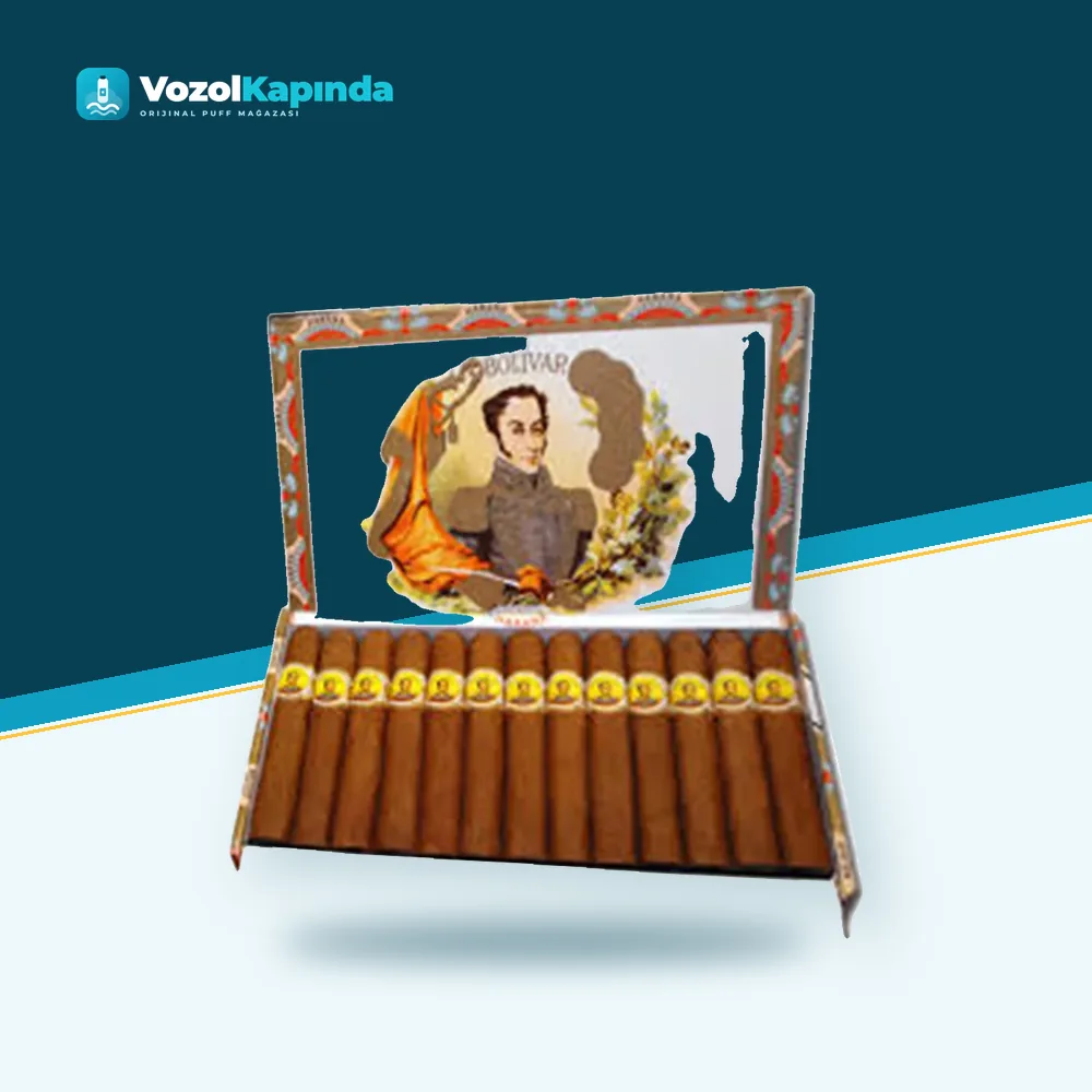 Bolivar Coronas Junior Puro 25’s FREESHOP Paket Görünümü Bolivar Coronas Junior Puro 25’s FREESHOP ön yüz görseli, orijinal ambalaj