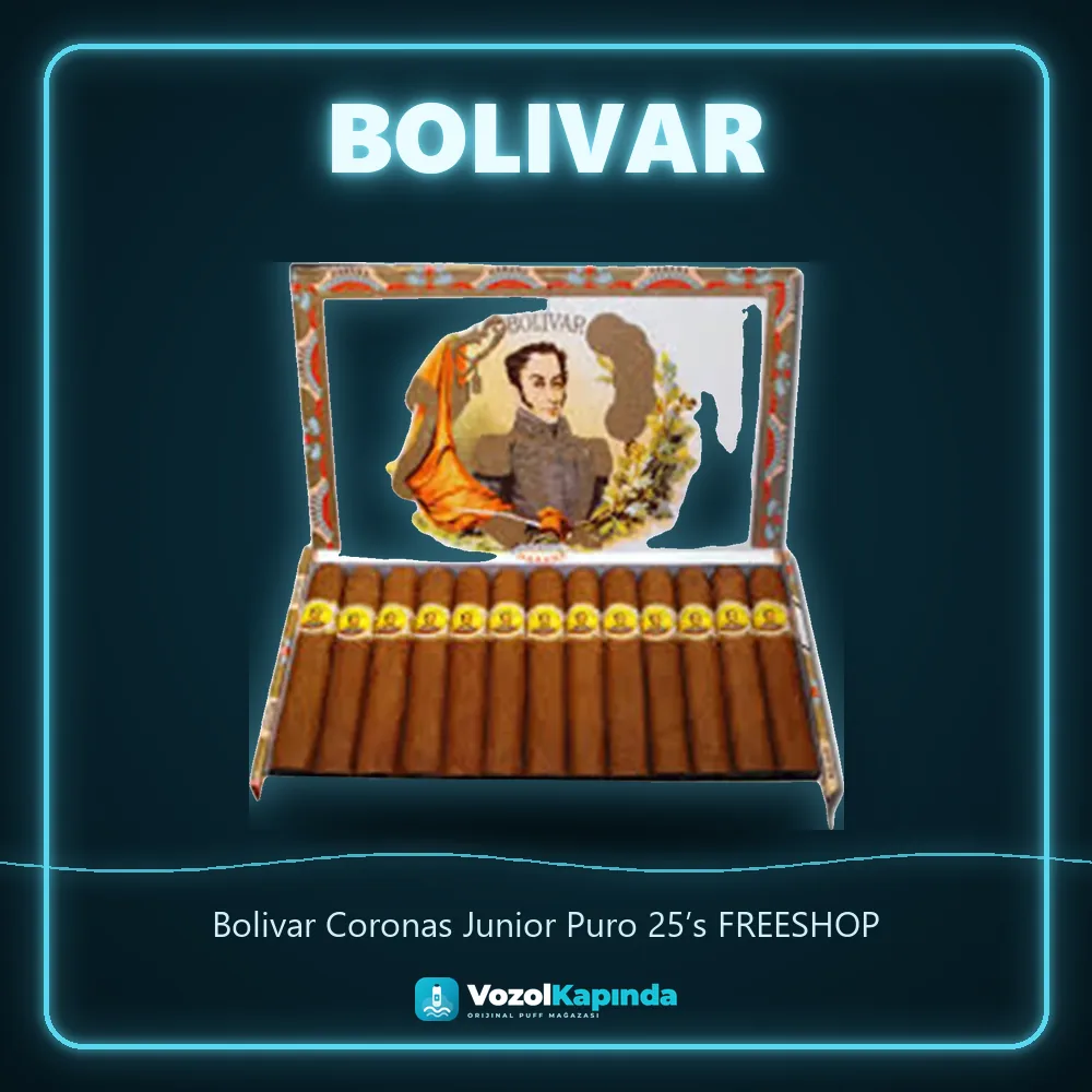 Bolivar Coronas Junior Puro 25’s FREESHOP Sipariş Bilgileri Bolivar Coronas Junior Puro 25’s FREESHOP özellikleri: orijinal ürün, kapıda ödeme, gizli paket