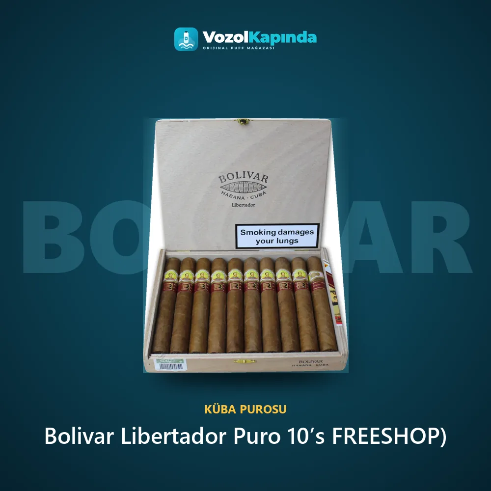 Bolivar Libertador Puro 10’s FREESHOP) Özellikleri Bolivar Libertador Puro 10’s FREESHOP) özellikleri: orijinal ürün, kapıda ödeme, gizli paket