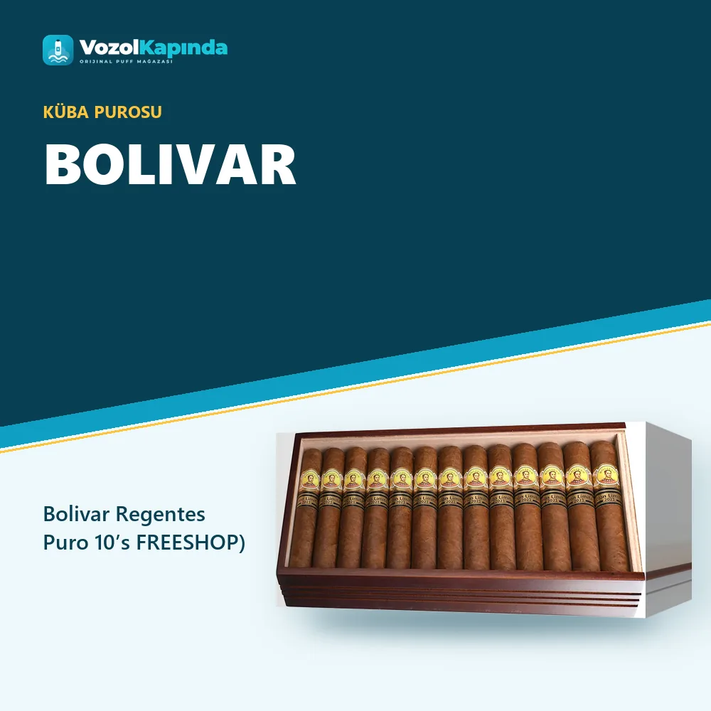 Bolivar Regentes Puro 10’s FREESHOP) sipariş avantajları: kapıda ödeme ve gizli paket