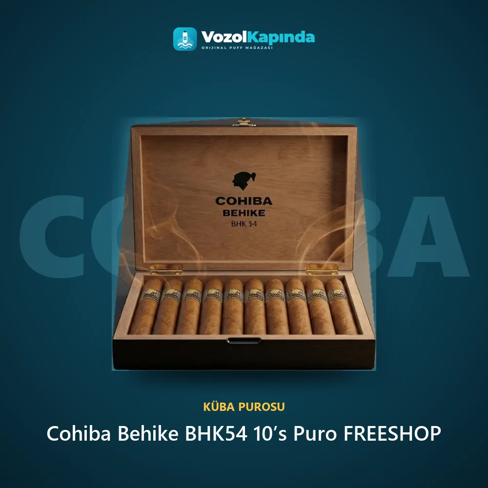 Cohiba Behike BHK54 10’s Puro FREESHOP Bilgi Kartı Cohiba Behike BHK54 10’s Puro FREESHOP sipariş avantajları: kapıda ödeme ve gizli paket