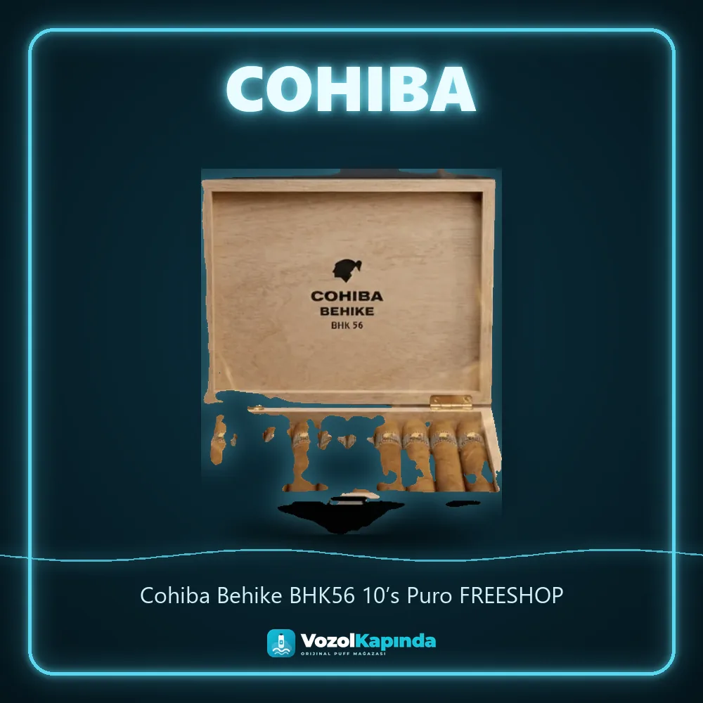 Cohiba Behike BHK56 10’s Puro FREESHOP Bilgi Kartı Cohiba Behike BHK56 10’s Puro FREESHOP sipariş avantajları: kapıda ödeme ve gizli paket
