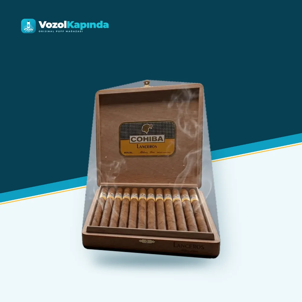 Cohiba Lancero 25’s Puro FREESHOP paket görünümü