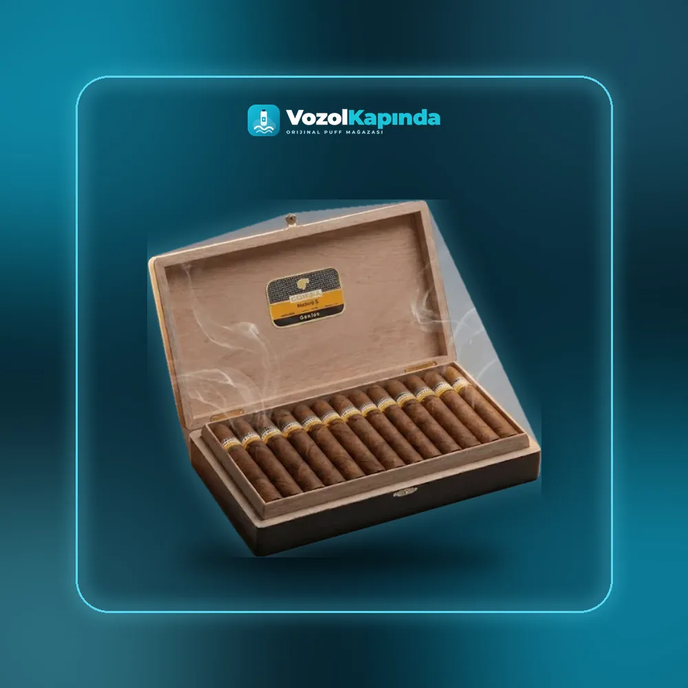 Cohiba Maduro 5 Genios 10’s Puro FREESHOP, Vozol Kapında orijinal Küba purosu
