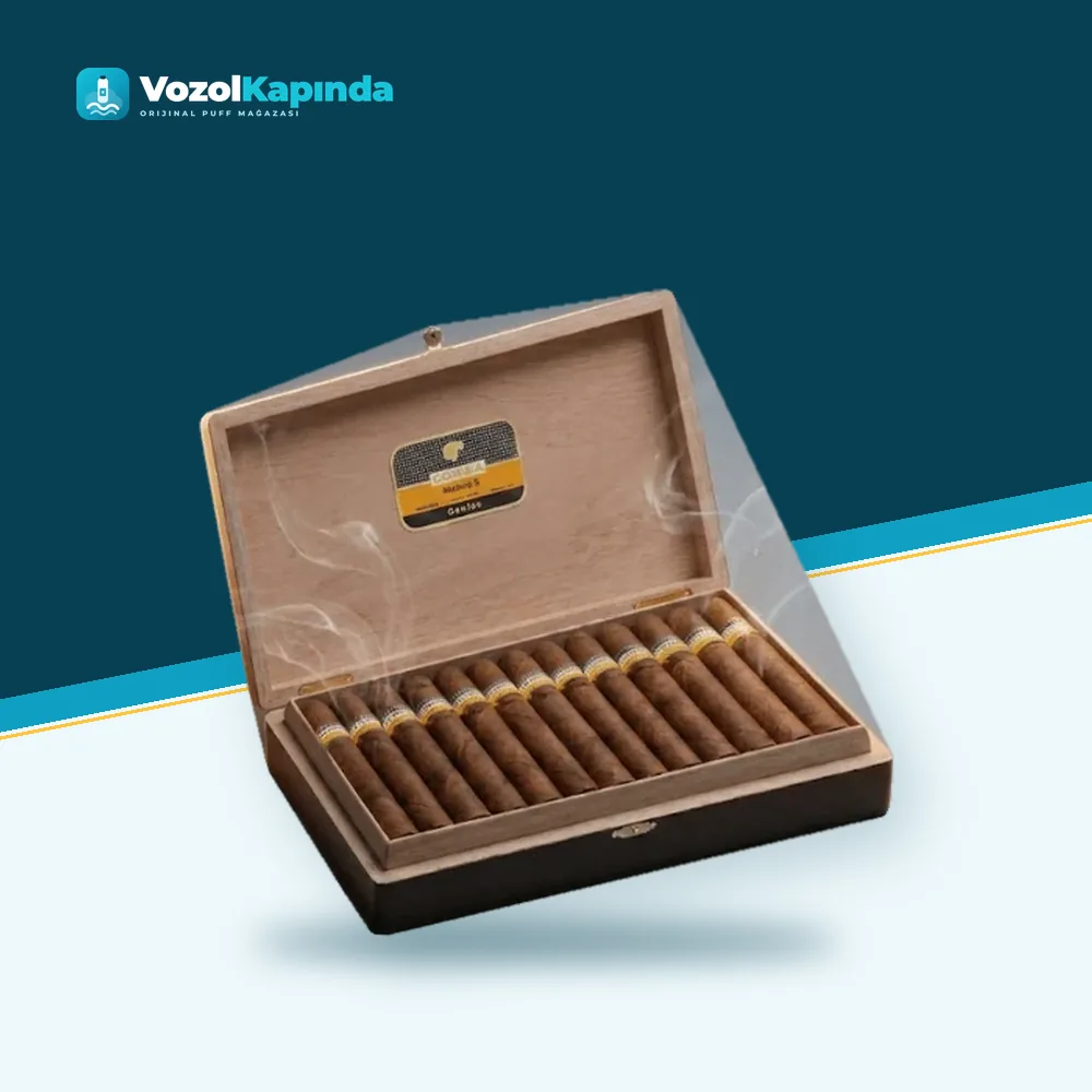 Cohiba Maduro 5 Genios 10’s Puro FREESHOP ürün görseli, orijinal Küba purosu