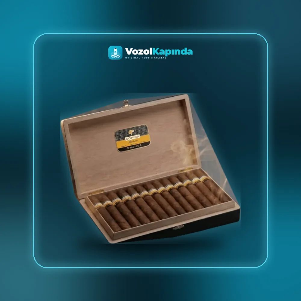 Cohiba Maduro 5 Genios 25’s Puro FREESHOP Fiyatı Cohiba Maduro 5 Genios 25’s Puro FREESHOP satın al, Vozol Kapında