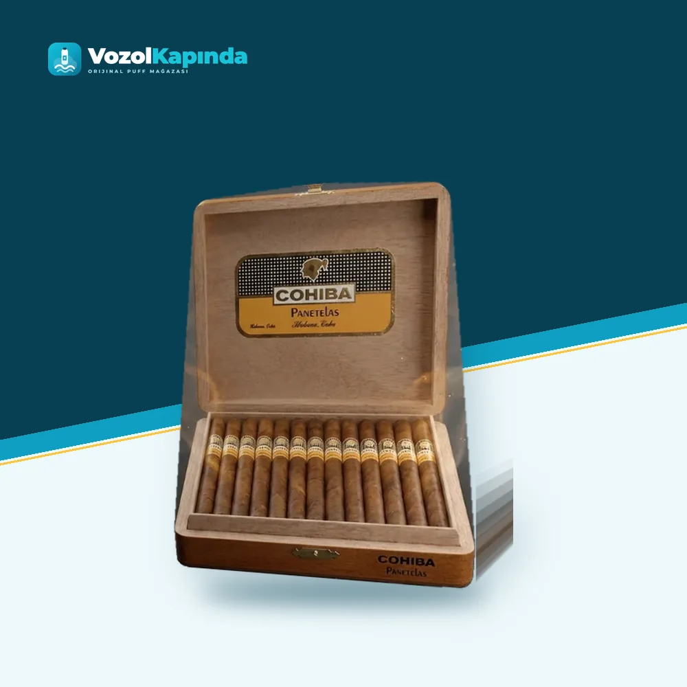 Cohiba Panetelas 25’s Puro FREESHOP paket görünümü