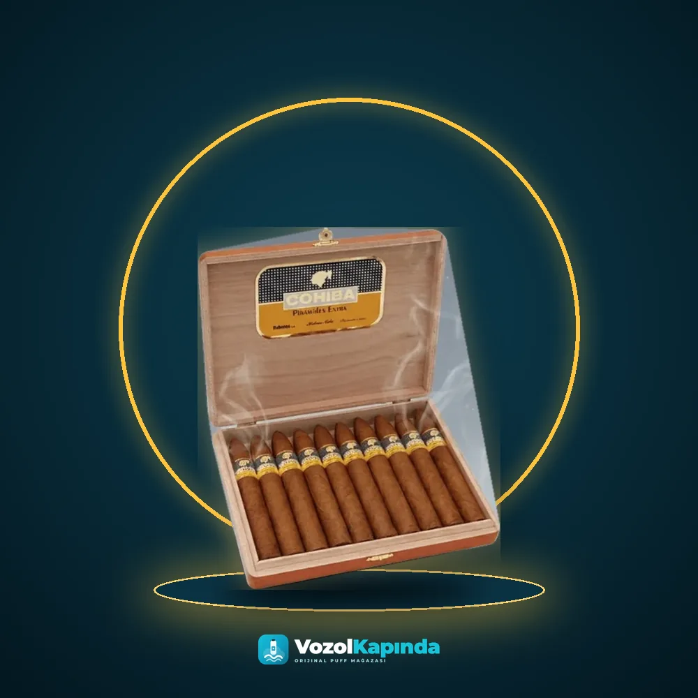 Cohiba Piramides Extra10’s Puro FREESHOP, Vozol Kapında orijinal Küba purosu