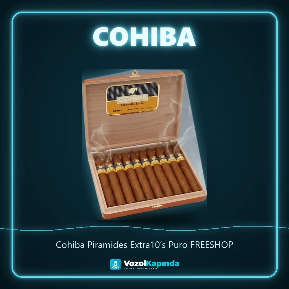 Cohiba Piramides Extra10’s Puro FREESHOP sipariş avantajları: kapıda ödeme ve gizli paket