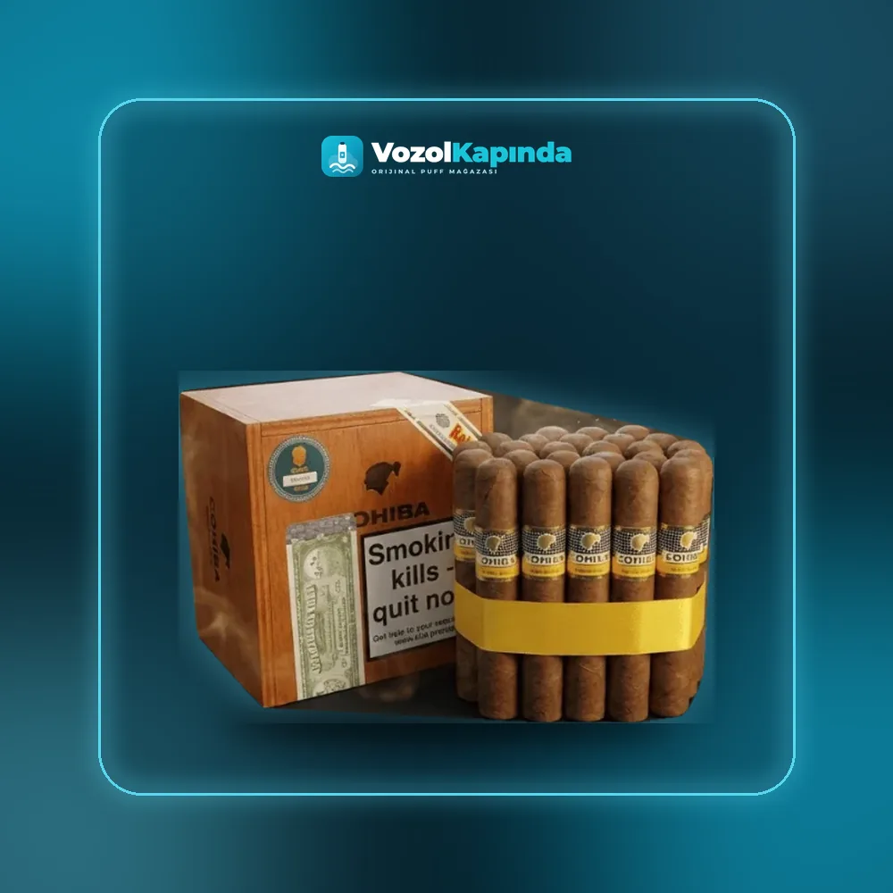 Cohiba Robustos 25’s Puro FREESHOP, Vozol Kapında orijinal Küba purosu