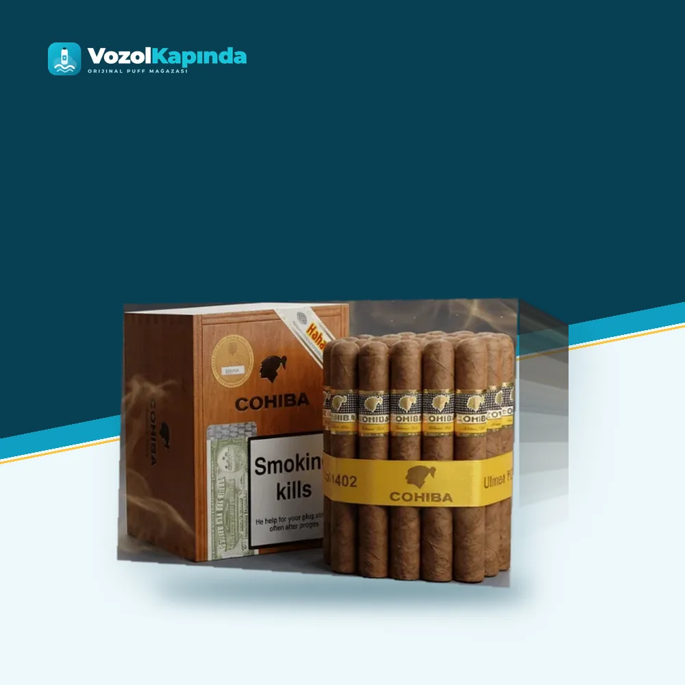 Cohiba Siglo II Tubo 25’s Puro FREESHOP ön yüz görseli, orijinal ambalaj