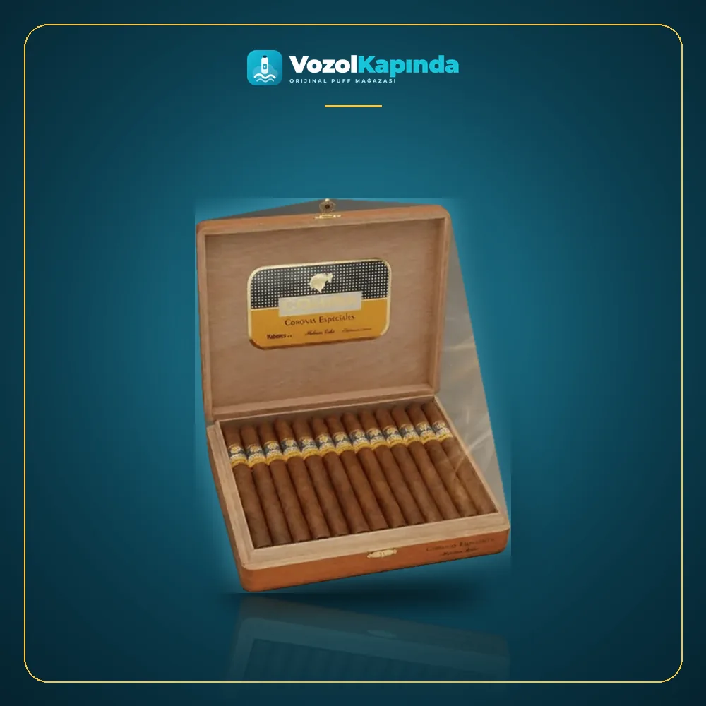Coronas Especiales 25’s Puro FREESHOP Orijinal Ambalaj Coronas Especiales 25’s Puro FREESHOP ürün görseli, orijinal Küba purosu