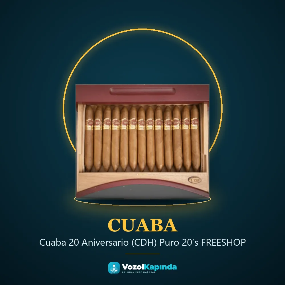 Cuaba 20 Aniversario (CDH) Puro 20’s FREESHOP Sipariş Bilgileri Cuaba 20 Aniversario (CDH) Puro 20’s FREESHOP sipariş avantajları: kapıda ödeme ve gizli paket