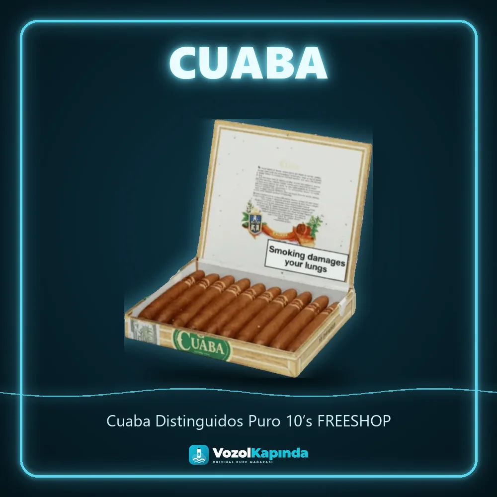 Cuaba Distinguidos Puro 10’s FREESHOP sipariş avantajları: kapıda ödeme ve gizli paket