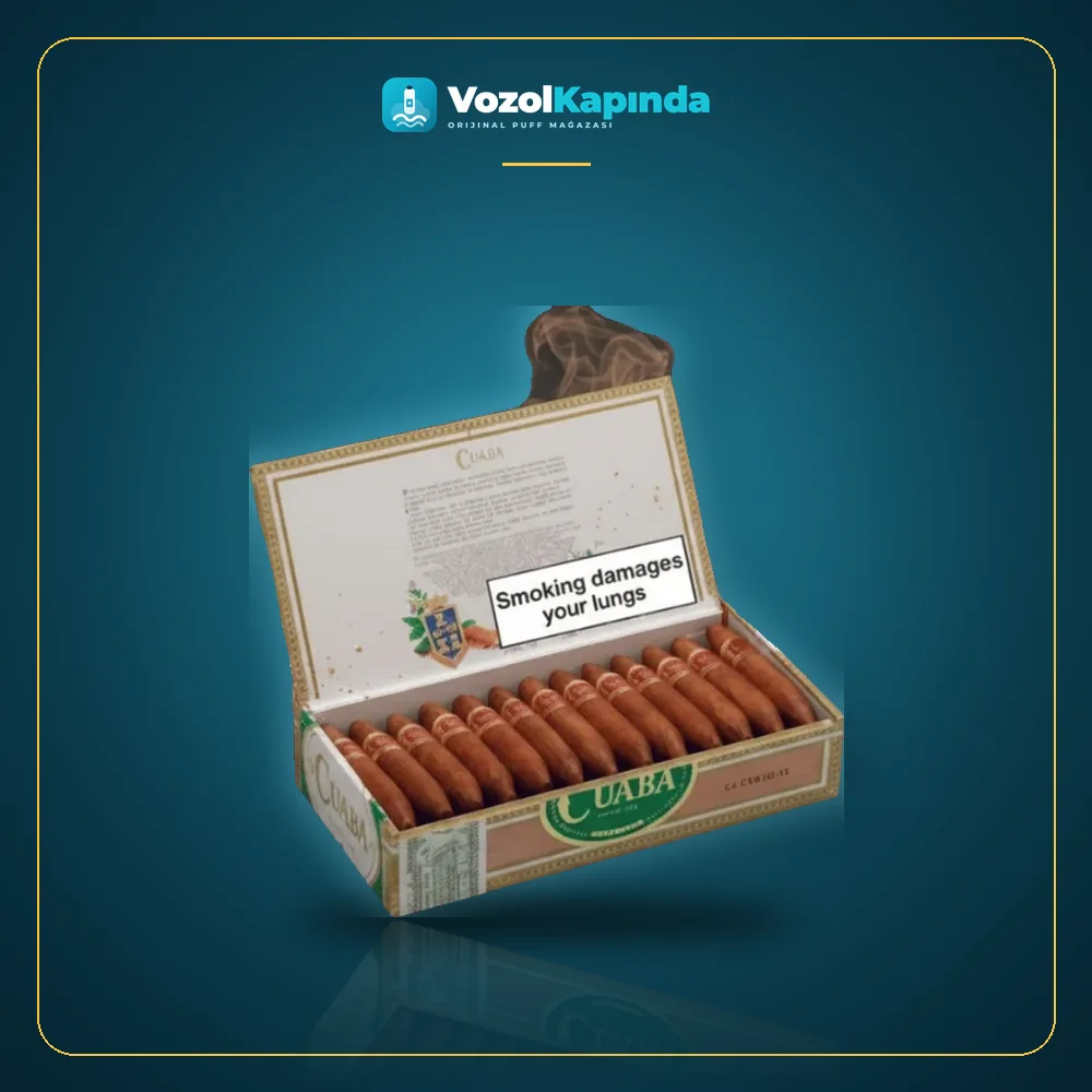 Cuaba Divinos Puro 25’s FREESHOP Paket Görünümü Cuaba Divinos Puro 25’s FREESHOP ön yüz görseli, orijinal ambalaj