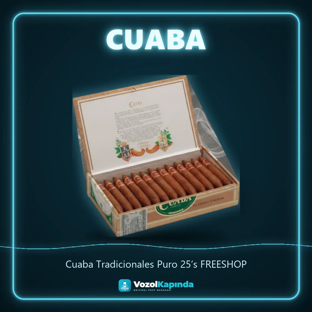 Cuaba Tradicionales Puro 25’s FREESHOP Sipariş Bilgileri Cuaba Tradicionales Puro 25’s FREESHOP özellikleri: orijinal ürün, kapıda ödeme, gizli paket