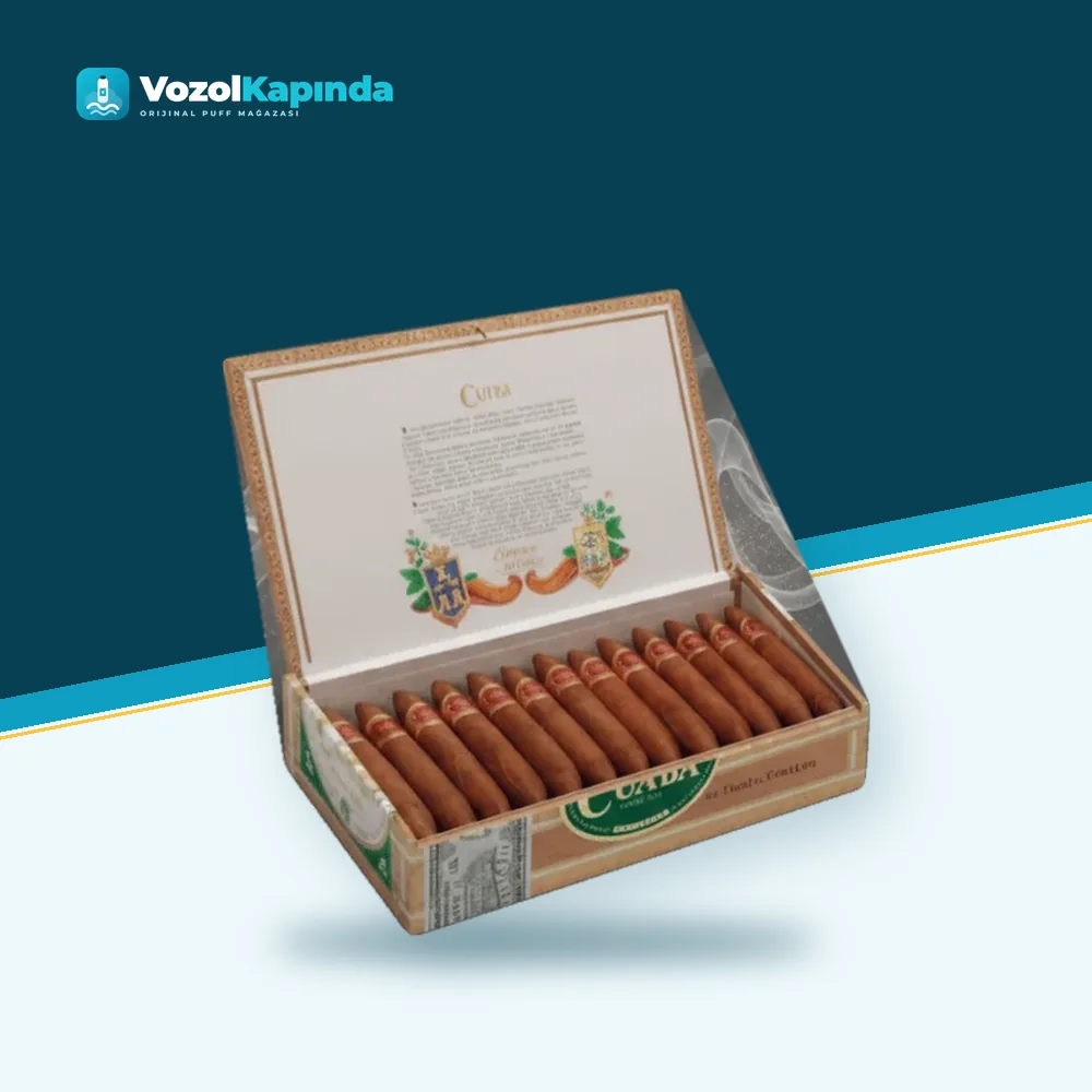Cuaba Tradicionales Puro 25’s FREESHOP Orijinal Ambalaj Cuaba Tradicionales Puro 25’s FREESHOP ürün görseli, orijinal Küba purosu