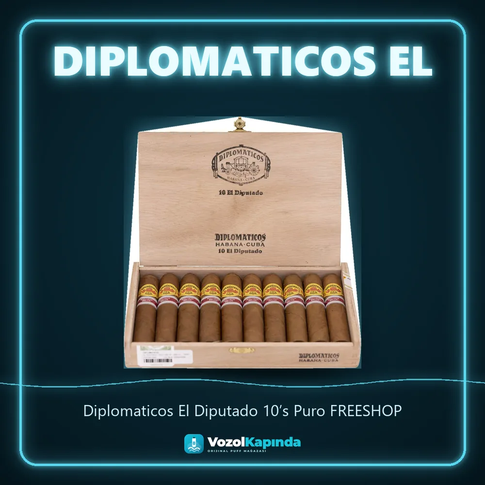 Diplomaticos El Diputado 10’s Puro FREESHOP Bilgi Kartı Diplomaticos El Diputado 10’s Puro FREESHOP özellikleri: orijinal ürün, kapıda ödeme, gizli paket