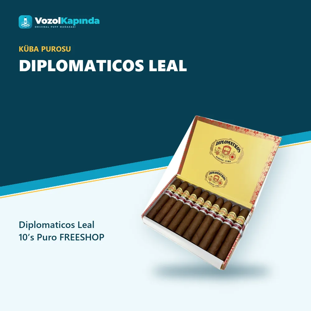 Diplomaticos Leal 10’s Puro FREESHOP sipariş avantajları: kapıda ödeme ve gizli paket