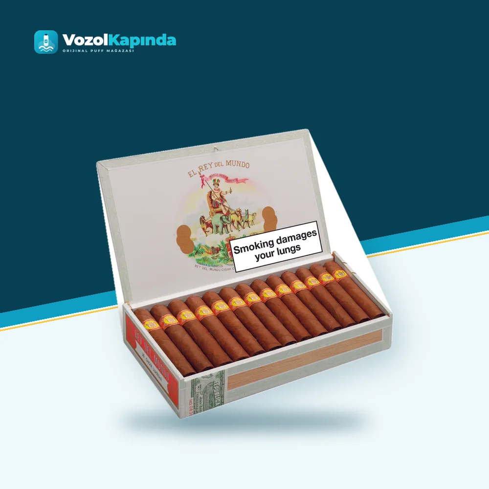 El Rey Del Mundo Choix Supreme 25’s Puro FREESHOP ön yüz görseli, orijinal ambalaj