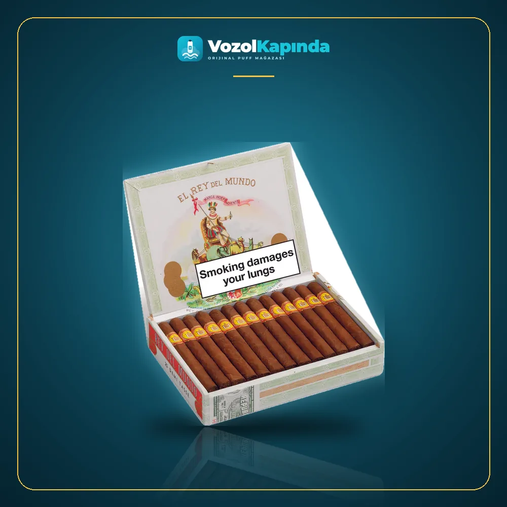 El Rey Del Mundo Demi Tasse 25’s Puro FREESHOP Ürün Görseli El Rey Del Mundo Demi Tasse 25’s Puro FREESHOP ürün görseli, orijinal Küba purosu