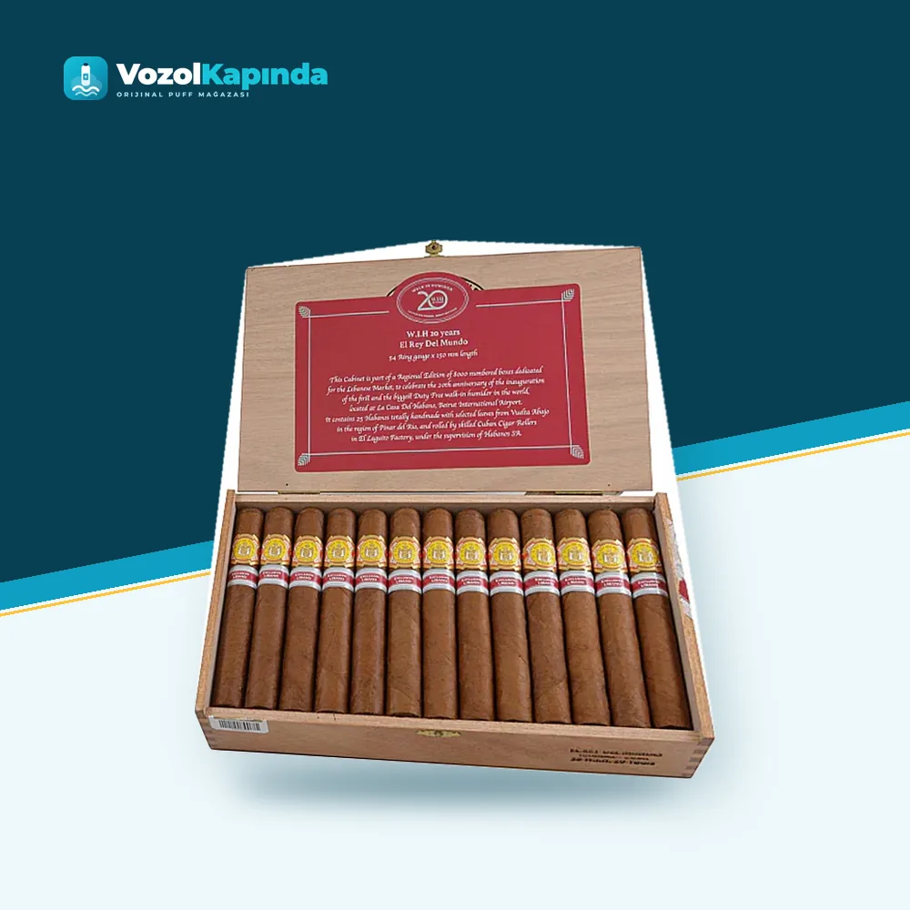 El Rey Del Mundo W.I.H. 20 Years 25’s Puro FREESHOP ürün görseli, orijinal Küba purosu