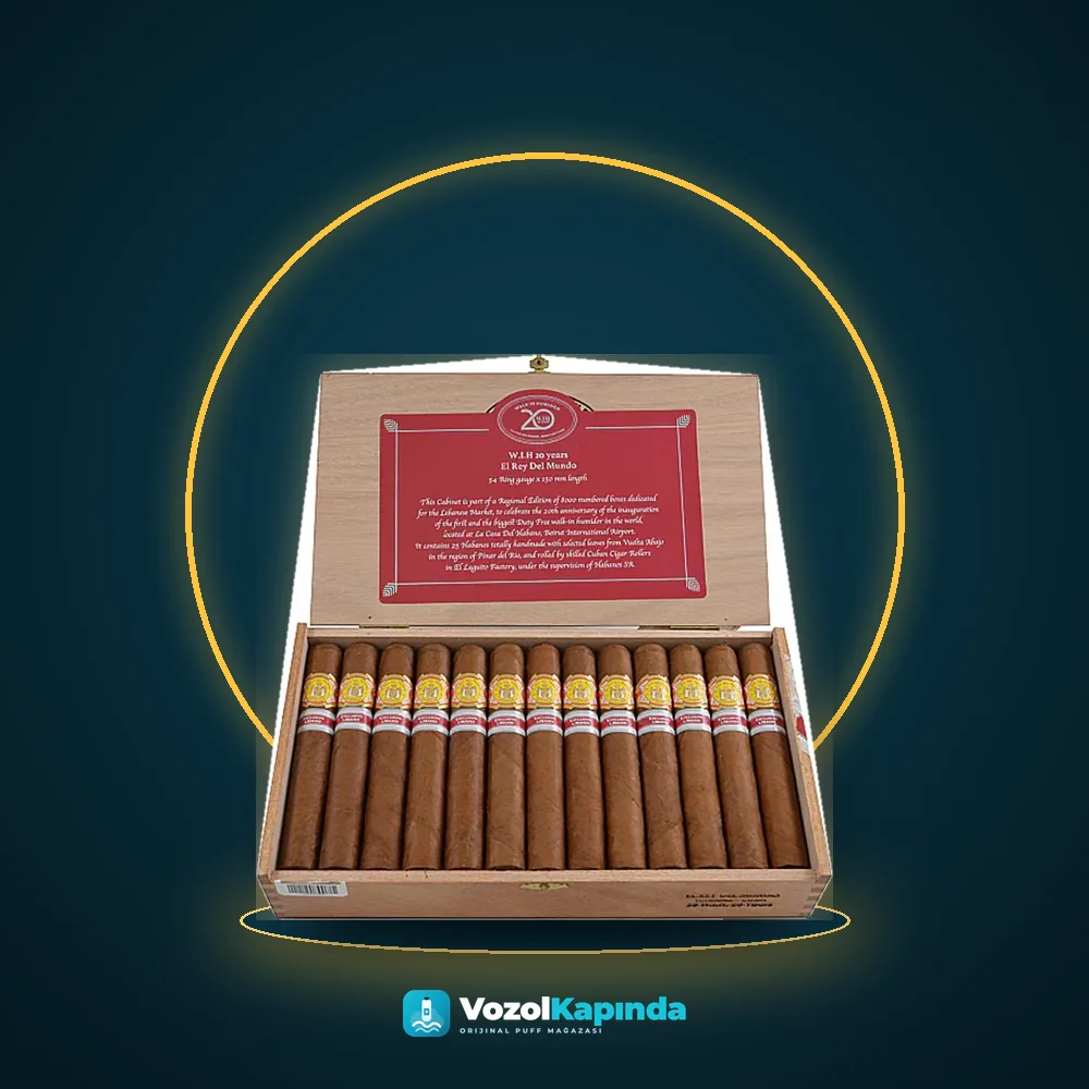 El Rey Del Mundo W.I.H. 20 Years 25’s Puro FREESHOP fiyatı ve siparişi, Vozol Kapında