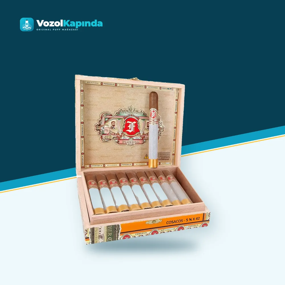 Fonseca Cosacos Puro 20’s FREESHOP Paket Görünümü Fonseca Cosacos Puro 20’s FREESHOP ön yüz görseli, orijinal ambalaj