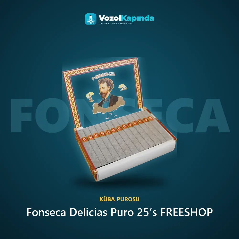 Fonseca Delicias Puro 25’s FREESHOP Bilgi Kartı Fonseca Delicias Puro 25’s FREESHOP özellikleri: orijinal ürün, kapıda ödeme, gizli paket