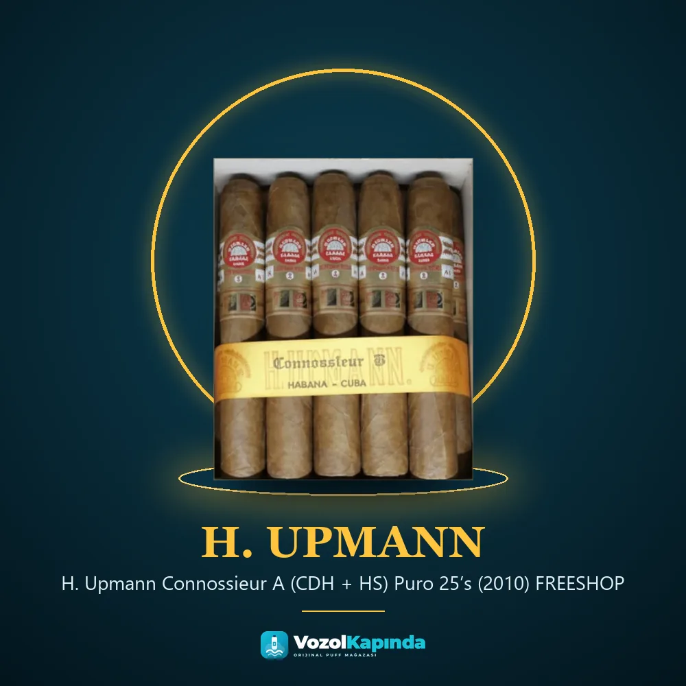 H. Upmann Connossieur A (CDH + HS) Puro 25’s (2010) FREESHOP Özellikleri H. Upmann Connossieur A (CDH + HS) Puro 25’s (2010) FREESHOP özellikleri: orijinal ürün, kapıda ödeme, gizli paket