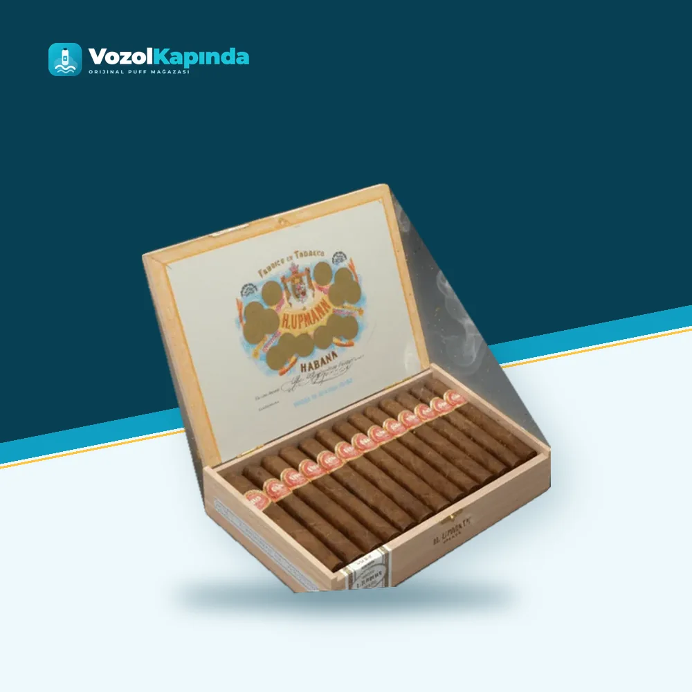 H. Upmann Epicures Puro 25’s FREESHOP Orijinal Ambalaj H. Upmann Epicures Puro 25’s FREESHOP ön yüz görseli, orijinal ambalaj