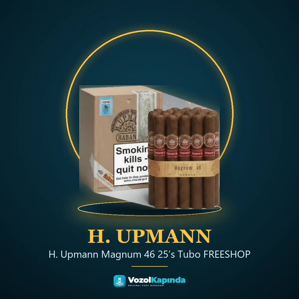 H. Upmann Magnum 46 25’s Tubo FREESHOP sipariş avantajları: kapıda ödeme ve gizli paket