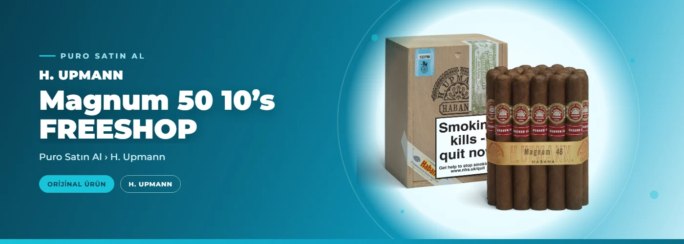 H. Upmann Magnum 50 10’s FREESHOP