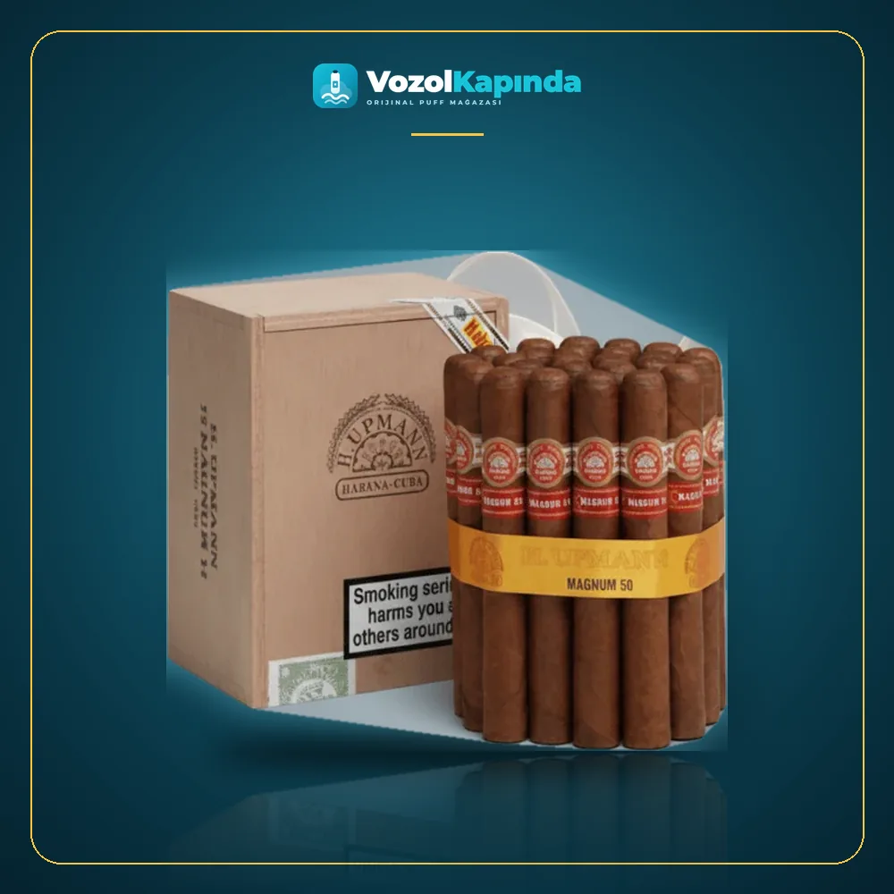 H. Upmann Magnum 50 Puro 25’s FREESHOP Ürün Görseli H. Upmann Magnum 50 Puro 25’s FREESHOP paket görünümü