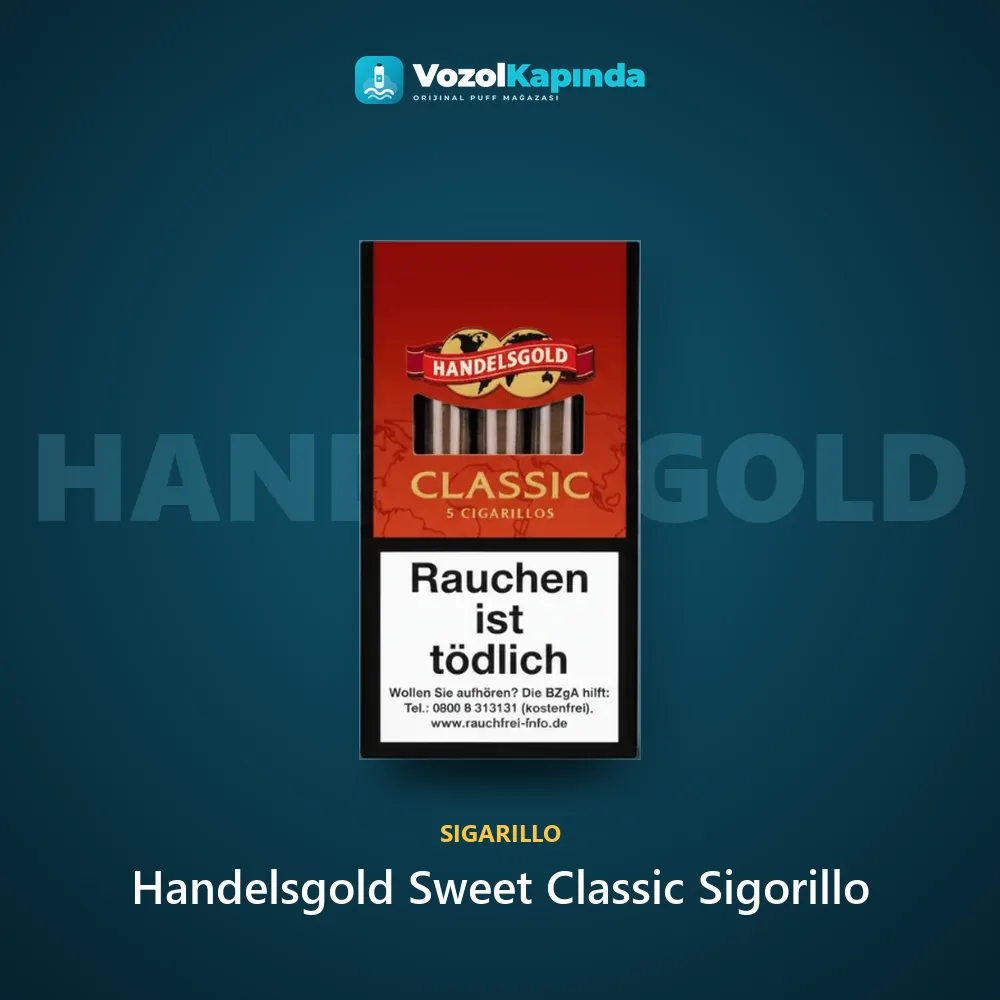 Handelsgold Sweet Classic Sigorillo Bilgi Kartı Handelsgold Sweet Classic Sigorillo sipariş avantajları: kapıda ödeme ve gizli paket