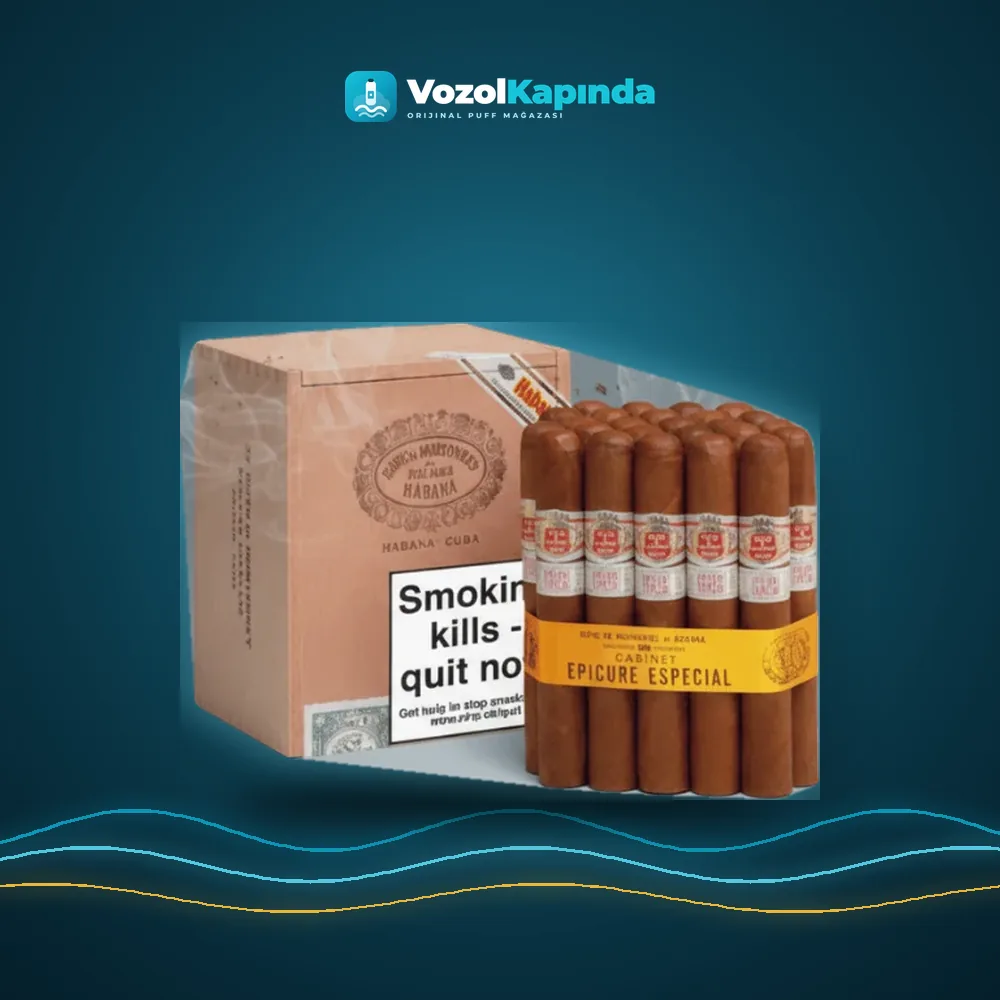 Hoyo de Monterrey Epicure Especial Puro 25’s FREESHOP, Vozol Kapında orijinal puro