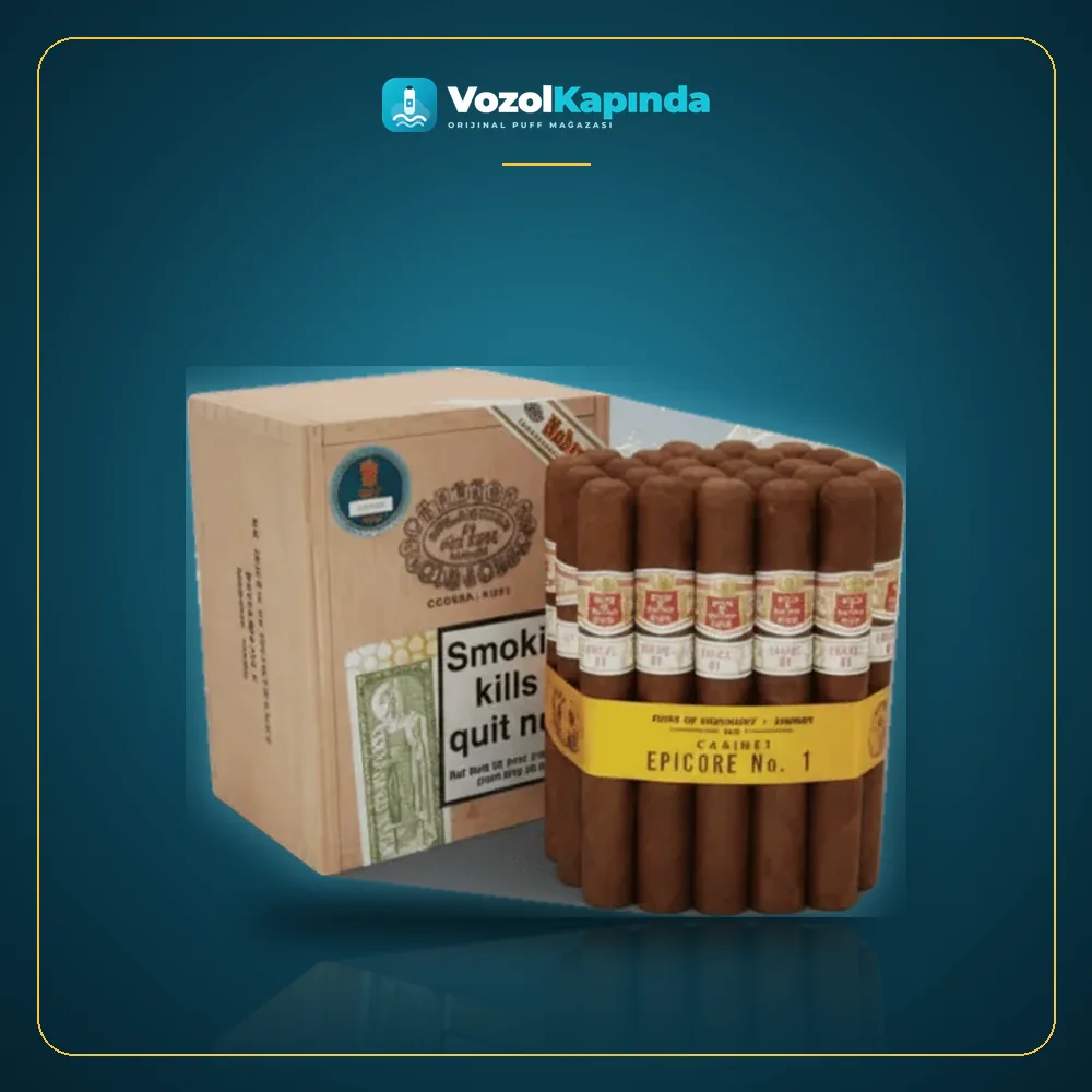 Hoyo de Monterrey Epicure No. 1 Puro 25’s FREESHOP Paket Görünümü Hoyo de Monterrey Epicure No. 1 Puro 25’s FREESHOP ürün görseli, orijinal puro