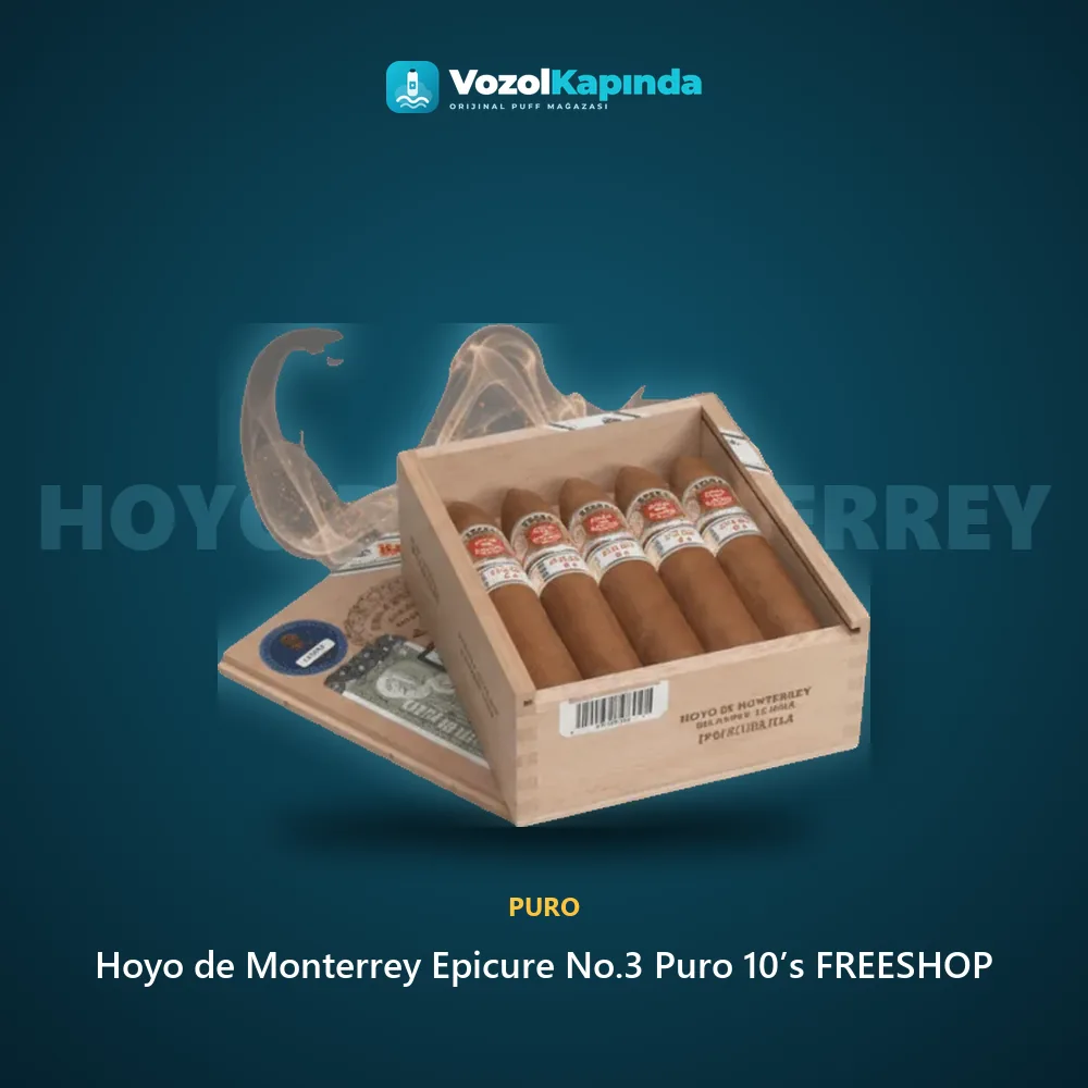 Hoyo de Monterrey Epicure No.3 Puro 10’s FREESHOP Sipariş Bilgileri Hoyo de Monterrey Epicure No.3 Puro 10’s FREESHOP özellikleri: orijinal ürün, kapıda ödeme, gizli paket