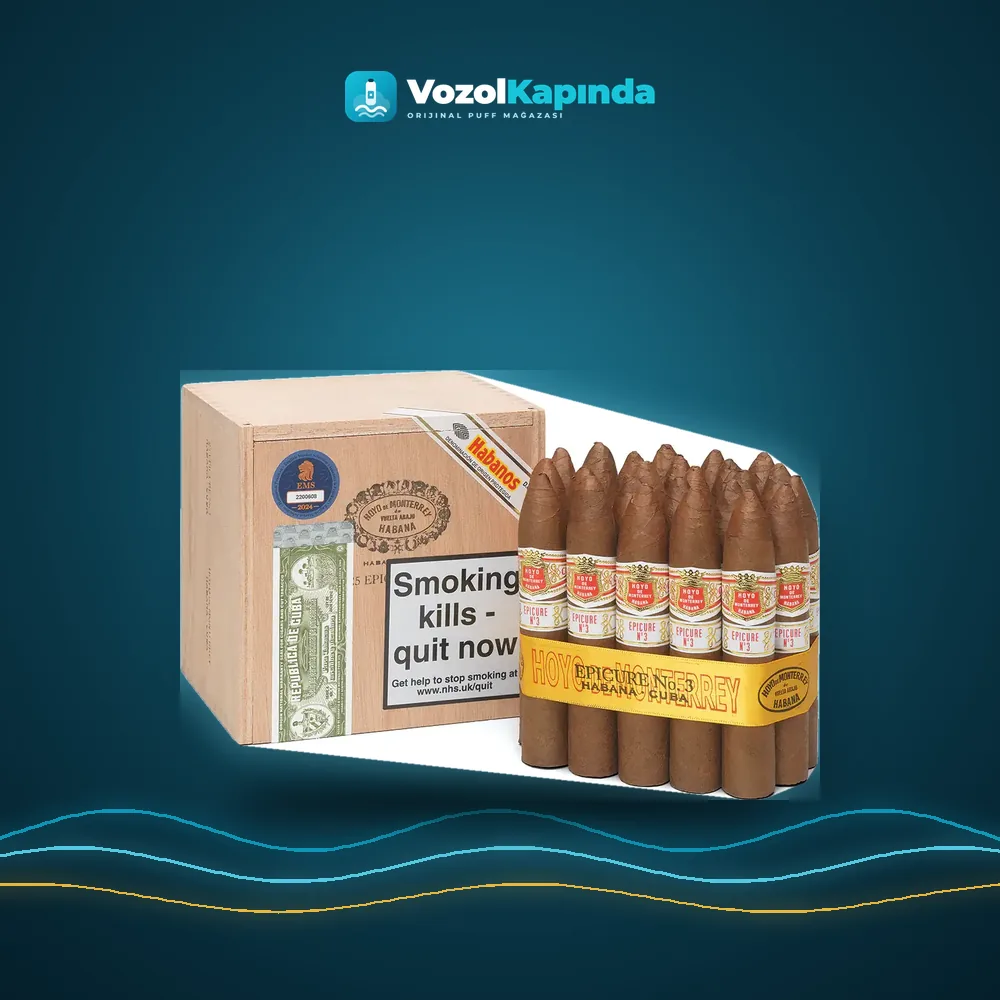 Hoyo de Monterrey Epicure No.3 Puro 25’s FREESHOP Satın Al Hoyo de Monterrey Epicure No.3 Puro 25’s FREESHOP satın al, Vozol Kapında