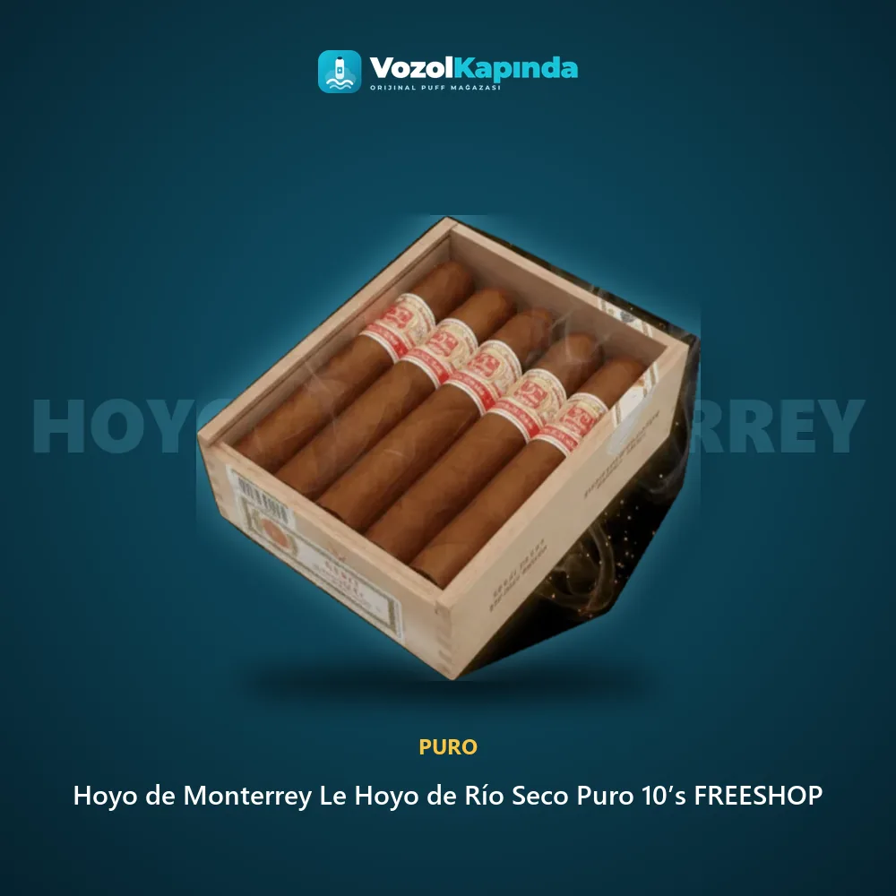 Hoyo de Monterrey Le Hoyo de Río Seco Puro 10’s FREESHOP sipariş avantajları: kapıda ödeme ve gizli paket