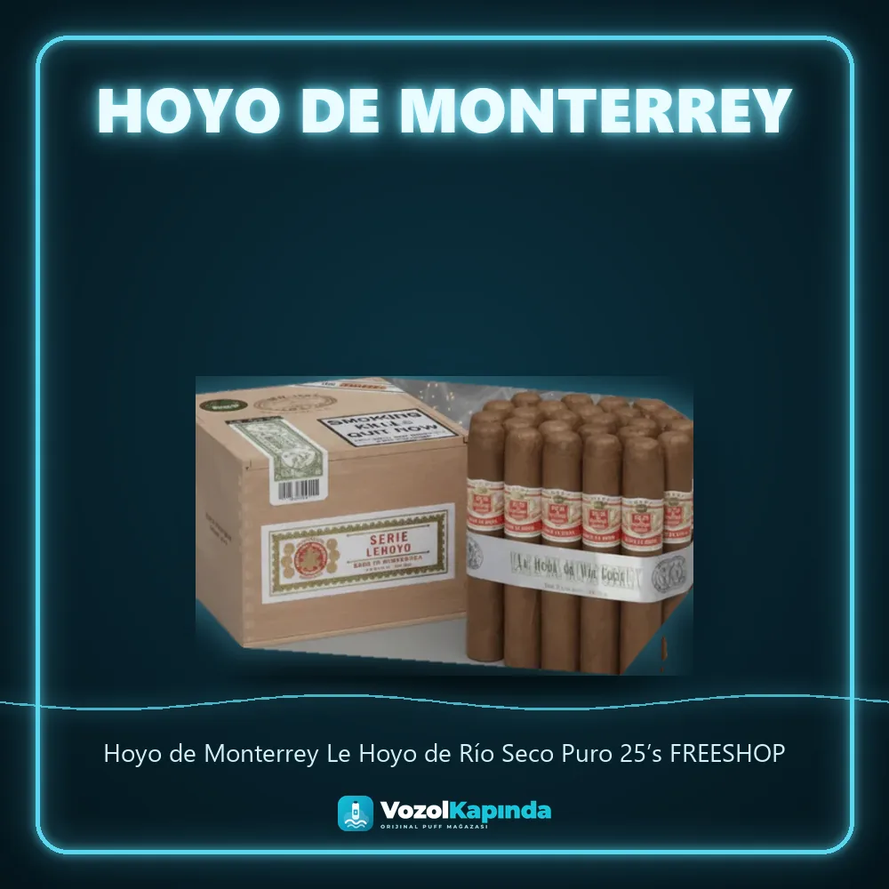 Hoyo de Monterrey Le Hoyo de Río Seco Puro 25’s FREESHOP özellikleri: orijinal ürün, kapıda ödeme, gizli paket