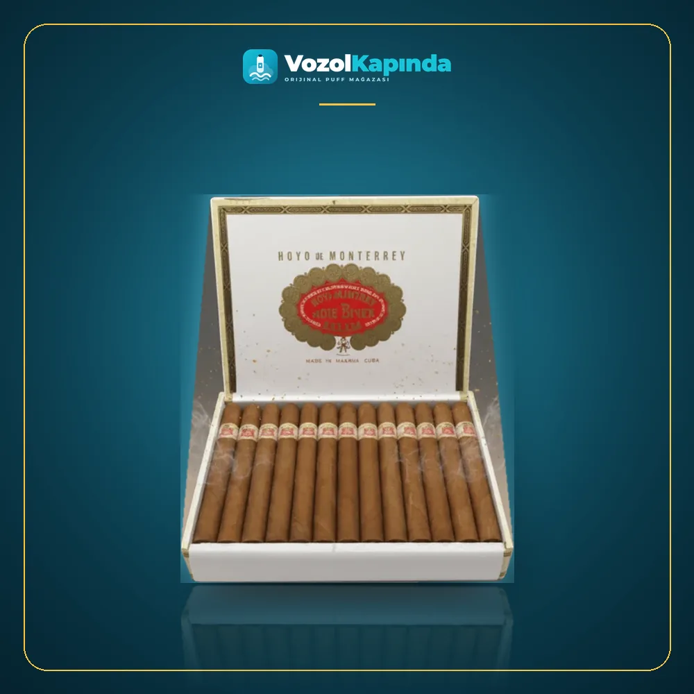 Hoyo de Monterrey Palmas Extra Puro 25’s FREESHOP Paket Görünümü Hoyo de Monterrey Palmas Extra Puro 25’s FREESHOP ürün görseli, orijinal puro