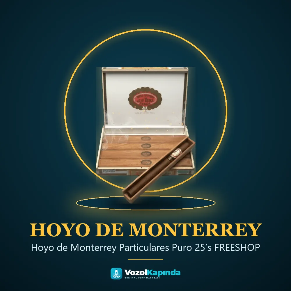 Hoyo de Monterrey Particulares Puro 25’s FREESHOP Bilgi Kartı Hoyo de Monterrey Particulares Puro 25’s FREESHOP özellikleri: orijinal ürün, kapıda ödeme, gizli paket